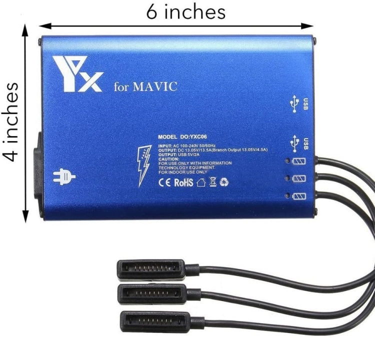 For DJI MAVIC Pro Aluminum Alloy 5 in 1 Hub Intelligent Battery Controller Charger For DJI MAVIC Pro Aluminum Alloy 5 in 1 Hub Intelligent Battery Controller Charger